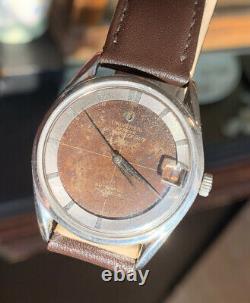 Tropical Universal Geneve Polerouter Date Chocolate Dial Cal 215 Microrotor UG