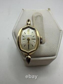 Tudor By Rolex Broken Project Ladies Vintage Mechanical Wind Watch Cocktail