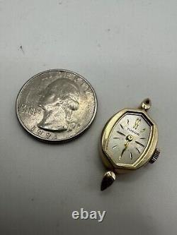 Tudor By Rolex Broken Project Ladies Vintage Mechanical Wind Watch Cocktail