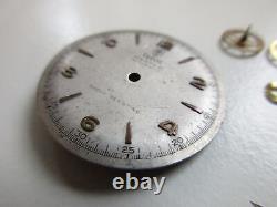 Tudor cal. 1250 (AS) bumper automatic watch movement & dial for parts