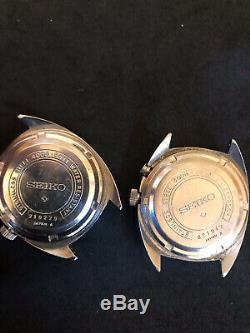 Two Seiko Bellmatic 4006 /6010+6011 For Parts / Restoration
