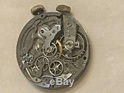 ULYSSE NARDIN Chronograph defect watch movement with dial for parts (Z507)