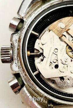 UNIQUE Mens SWISS CHRONOGRAPH Watch CHRONOSPORT 17Jewels. For Parts. Manual Wind