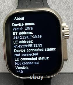 Ultra 49mm GPS + Cellular Smart Watch AS IS / FOR PARTS READ