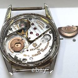 Universal Geneve 1-69 Microrotor Watch For Parts Or Repair
