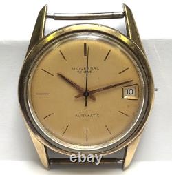 Universal Geneve 1-69 Microrotor Watch For Parts Or Repair