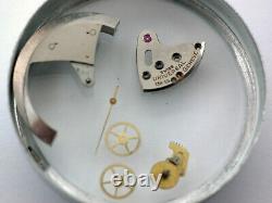 Universal Geneve Partial Automatic Polerouter Bumper Automatic Dial Case Hands