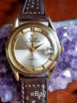 Universal Geneve Polerouter Date Automatic Microrotor Watch Is All Original
