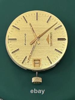 Untested Great Dial Longines Quartz L755.2 Same As ESA 9180 Watch Movement 7j