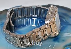 Untested for parts & repairs Bulova 96R163 Wrist Watch for Women Diamonds Accent