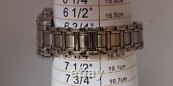 Untested for parts & repairs Bulova 96R163 Wrist Watch for Women Diamonds Accent
