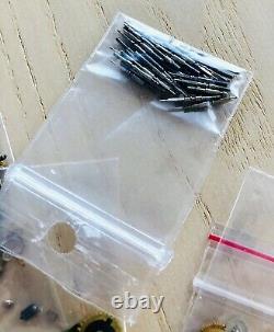 Used Lot Of Vintage Rolex Parts Wheels Gears Stem Screws For Men Ladies Watches