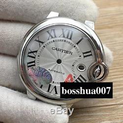 V6 watch parts BALLON BIEU watch case kit fit eta 2824 2892 movement sapphire