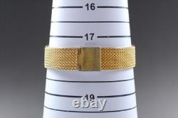 VINTAGE As-Is OMEGA De Ville Cal. 1430 Date Gold Round Quartz Men's Watch JAPAN