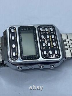 VINTAGE CASIO SCIENTIFIC CALCULATOR WATCH CFX-200 For Parts or Repair