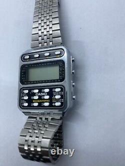 VINTAGE CASIO SCIENTIFIC CALCULATOR WATCH CFX-200 For Parts or Repair