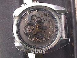 VINTAGE CIMIER CHRONOGRAPH WATCH PARTS or TOTAL RESTORATION