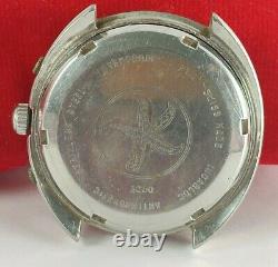 VINTAGE FELCA RACE KING CHRONOGRAPH VALJOUX 7734 NON WORKING WATCH FOR PARTs