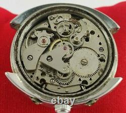 VINTAGE FELCA RACE KING CHRONOGRAPH VALJOUX 7734 NON WORKING WATCH FOR PARTs