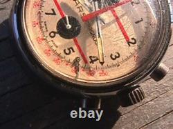 VINTAGE SEARS CHRONOGRAPH FOR PARTS or YOU RESTORE