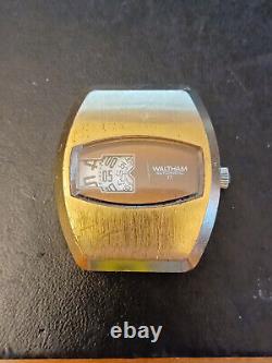 VINTAGE WALTHAM JUMP HOUR AUTOMATIC 17J 4282-B 567-1560 For Parts