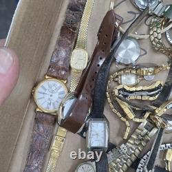 VINTAGE WATCH Large LOT Women Quartz/Mechanical Different Brands Parts/Repair