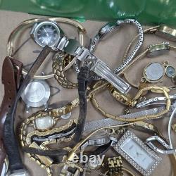 VINTAGE WATCH Large LOT Women Quartz/Mechanical Different Brands Parts/Repair
