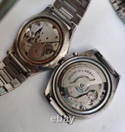 VTG Automatic Watches Lot 33pcs Seiko, Orient, Omax, 2Citizen For Parts Reapair
