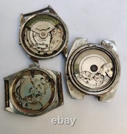 VTG Automatic Watches Lot 33pcs Seiko, Orient, Omax, 2Citizen For Parts Reapair