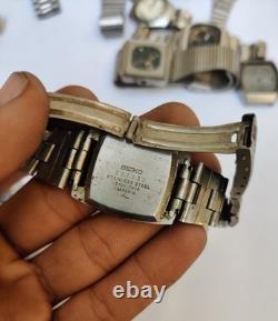 VTG Automatic Watches Lot 33pcs Seiko, Orient, Omax, 2Citizen For Parts Reapair