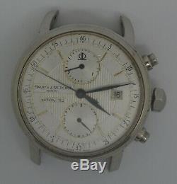 VTG BAUME-MERCIER Geneve Steel Chronograph. Cal 7750. For Parts