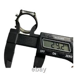 VTG NOS 34mm CHRONOGRAPH STAINLESS STEEL WATCH CASE FOR PARTS JG1-2