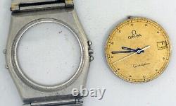 VTG OMEGA Constellation Quartz Steel Wristwatch. For Parts