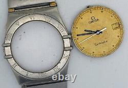 VTG OMEGA Constellation Quartz Steel Wristwatch. For Parts