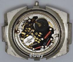 VTG OMEGA Double Eagle Steel Wristwatch. Ref 396.1203, Cal 1680. For Parts