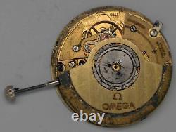 VTG OMEGA Movement & Dial. Cal 1110. S/N 47148599. For Parts