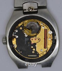 VTG OMEGA Seamaster QUARTZ Steel Wristwatch. Cal ETA 255461. For Parts