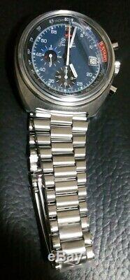 VTG OMEGA Seamaster Yachting Steel Chronograph. Ref176.010, Cal1040. Serviced