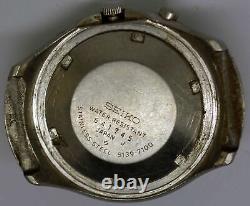 VTG SEIKO Helmet Steel Chronograph. Ref 6139-7100, Cal 6139B. For Parts