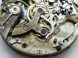 VULCAIN watch 35mm Chronograph Movement Caliber for parts (K10)