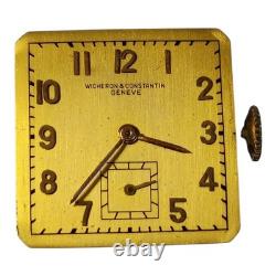 Vacheron Constantin Watch Movement & Dial 17 Jewels 437757 Mechanical