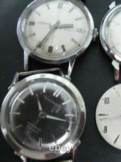 Vantage Hamilton Watches and Parts some salesmen samples good lot