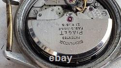 Vimtage Piaget Bidynator 21 Rubis Mens Watch For Parts