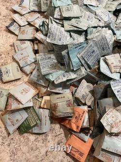 Vin NOS Lot Of 1400 Watch Parts Crystals Many Brands &sizes Hamilton Elgin #10