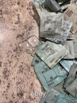 Vin NOS Lot Of 1400 Watch Parts Crystals Many Brands &sizes Hamilton Elgin #10