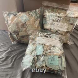 Vin NOS Lot Of 1400 Watch Parts Crystals Many Brands &sizes Hamilton Elgin #13