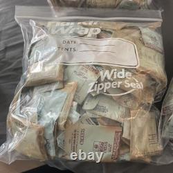 Vin NOS Lot Of 1400 Watch Parts Crystals Many Brands &sizes Hamilton Elgin #13