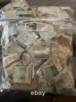 Vin NOS Lot Of 1400 Watch Parts Crystals Many Brands &sizes Hamilton Elgin #17