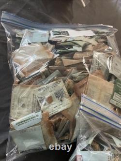 Vin NOS Lot Of 1400 Watch Parts Crystals Many Brands &sizes Hamilton Elgin #17