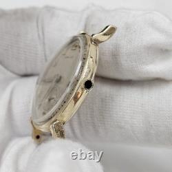Vintage 14k Gf Hamilton Neil 17j Men's Watch Cal. 747 Manual Wind Parts/repair